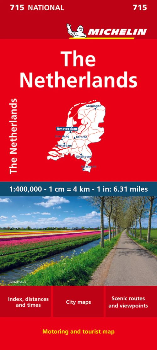 Netherlands, The, Michelin National Map 715