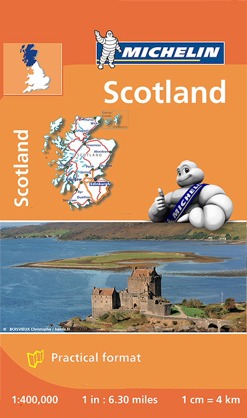 Scotland, Michelin Mini Map
