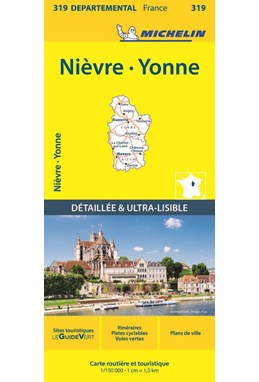 France blad 319: Nievre, Yonne