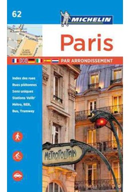Paris par Arrondissement, Michelin 62