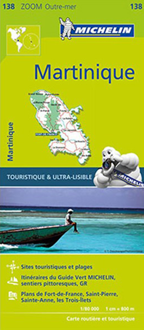 Martinique, Michelin Zoom Map 138