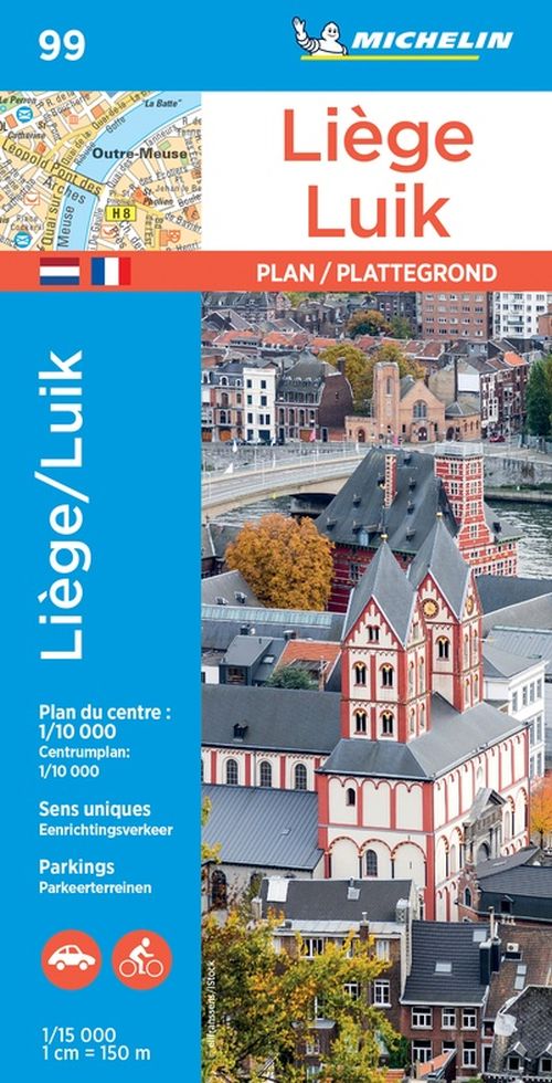 Liège - Luik, Michelin City Plan 99