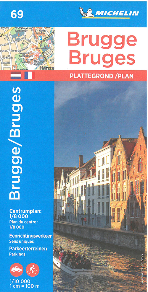Brügge - Bruges, Michelin City Plan 69
