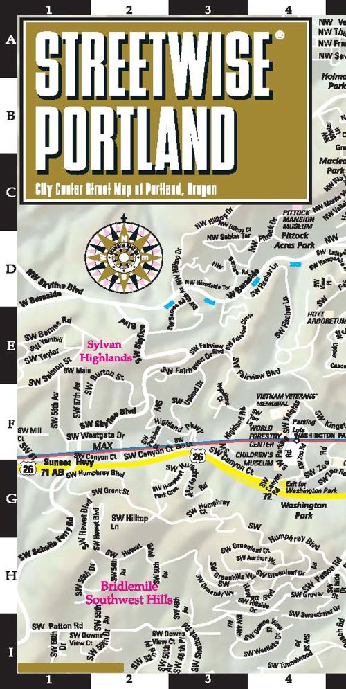 Portland, Streetwise Map