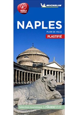 Naples - Napoli Street Map Laminated