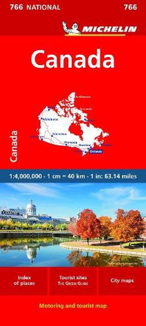 Canada, Michelin National Map 766
