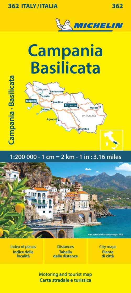 Italy blad 362: Campania &amp; Basilicata