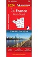 France Northwest 2024, Michelin National Map 706