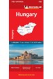 Hungary, Michelin National Map 732
