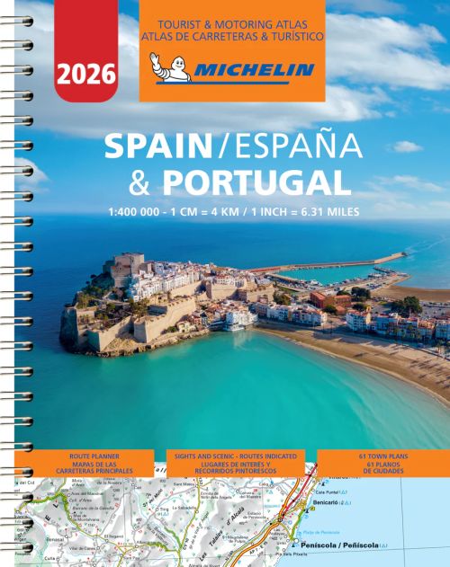 Spain & Portugal 2026, Michelin Tourist & Motoring Atlas
