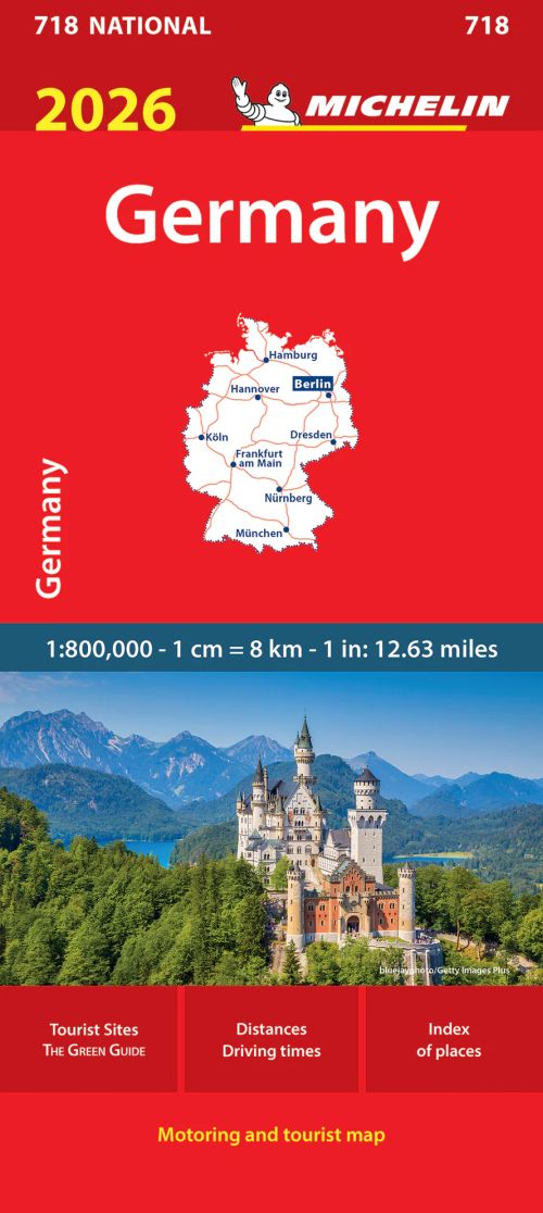 Germany 2026, Michelin National Map 718