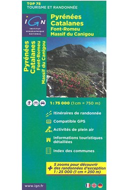 TOP75: 75021 Pyrénées Catalanes - Font-Romeu - Massif Canigou