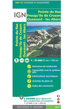 TOP75: 75024 Ouessant - Les Abers - Crozon - Pointe du Raz