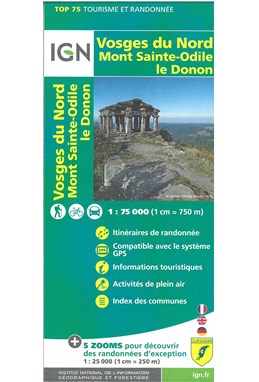 TOP75: 75027 Vosges du Nord - Mont St Odile - Le Donon
