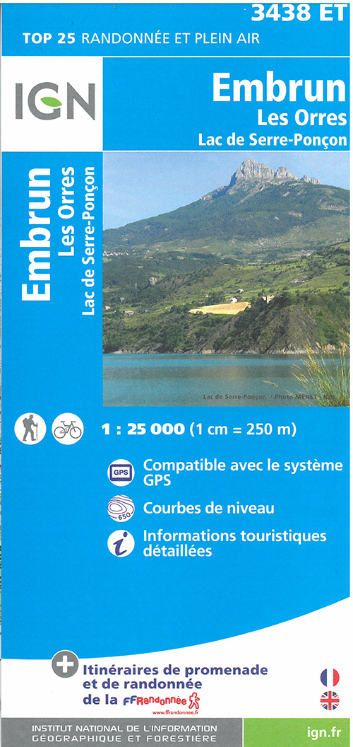 TOP25: 3438ET Embrun- Les Orres - Lac de Serre-Poncon