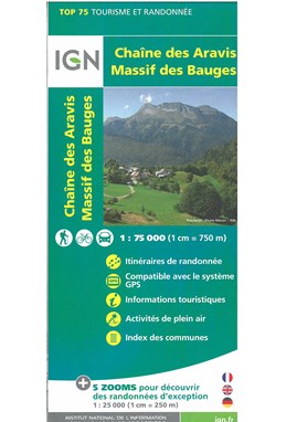 TOP75: 75032 Chaîne des Aravis - Massif des Bauges