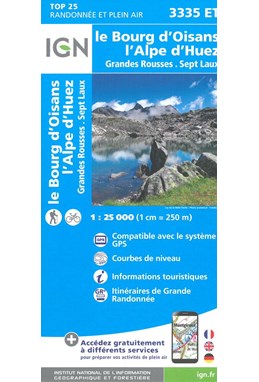 TOP25: 3335ET Le Bourg d'Oisans - L'Alpe d'Huez - Grandes Rousses