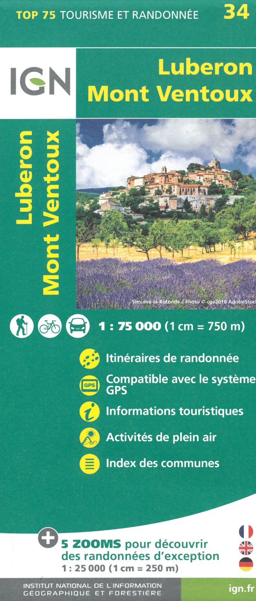 TOP75: 75034 Luberon - Mont Ventoux