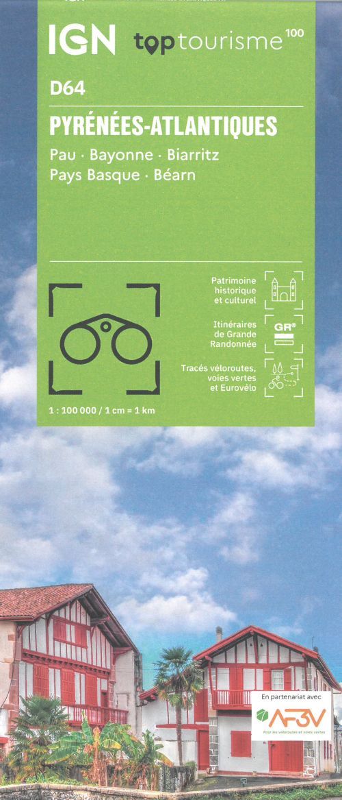 TOP100: D64: Pyrenees-Atlantiques - Pau Bayonne Biarritz Pays Basque Bearn
