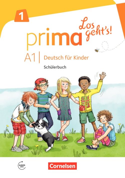 Prima - Los geht's! Deutsch für Kinder 1: Schülerbuch A1 mit Audios online
