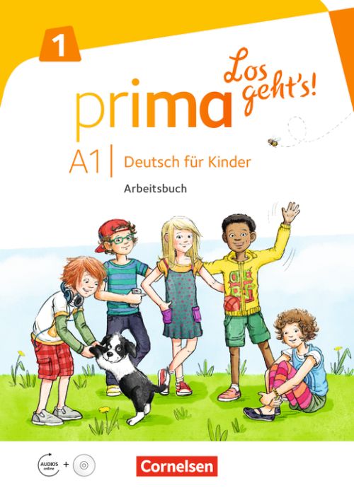 Prima - Los geht's! Deutsch für Kinder 1: Arbeitsbuch A1 (PB + CD)
