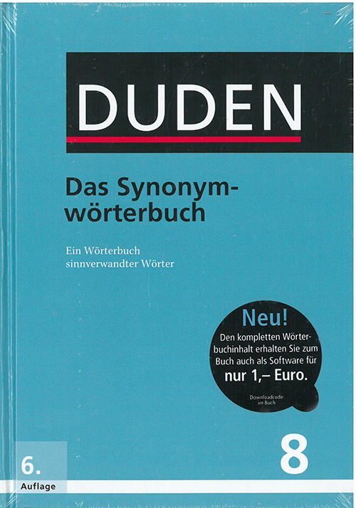 Duden (8) - Synonymwörterbuch *(HB) - 6. Auflage