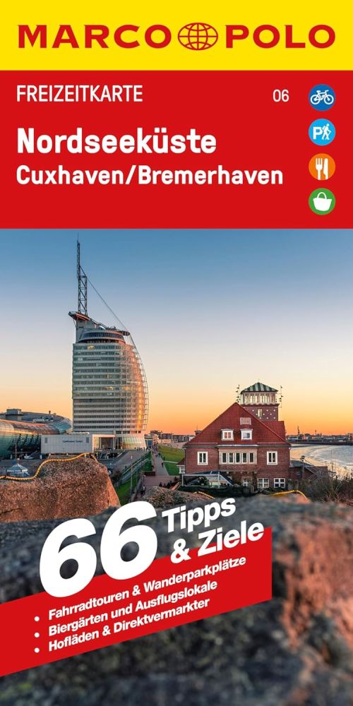 Nordseeküste, Cuxhaven - Bremerhaven, Marco Polo Freizeitkarte 06