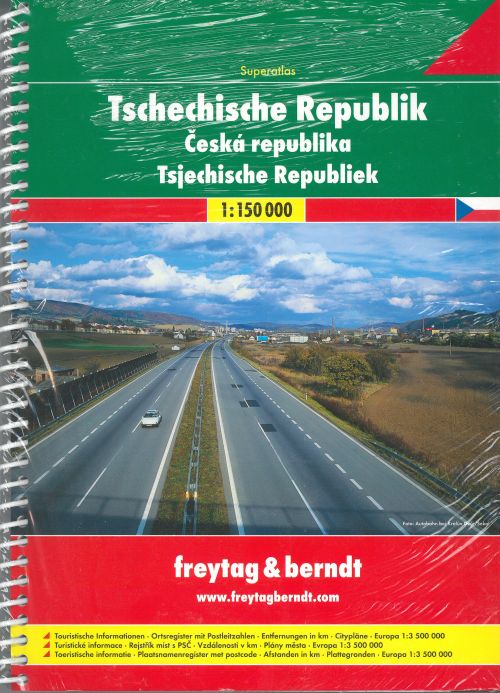 Tschechische Republik, Freytag & Berndt Superatlas  1:150 000
