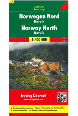 Freytag & Berndt Norwegen bl. 3: Norge Nord - Narvik 1:400 000