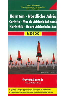 Kärnten/Nördliche Adria, Freytag & Berndt 1:200.000