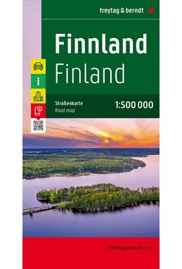 Finnland, Freytag & Berndt Autokarte 1:500 000