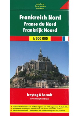 Frankreich Nord, Freytag & Berndt 1:500.000