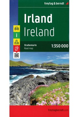 Ireland, Freytag & Berndt Road + Leisure Map