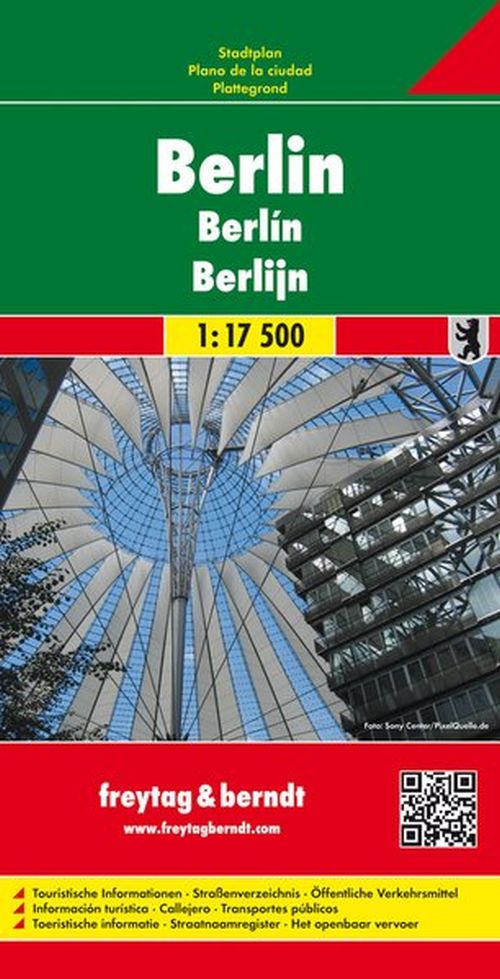 Berlin, Freytag & Berndt City Map