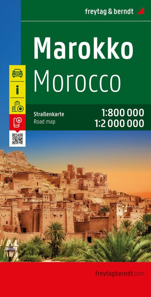 Morocco, Freytag & Berndt Road Map