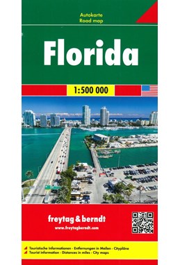 Florida, Freytag & Berndt Road Map