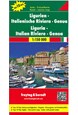 Liguria, Italian Riviera, Genoa, Freytag & Berndt Road + Leisure Map