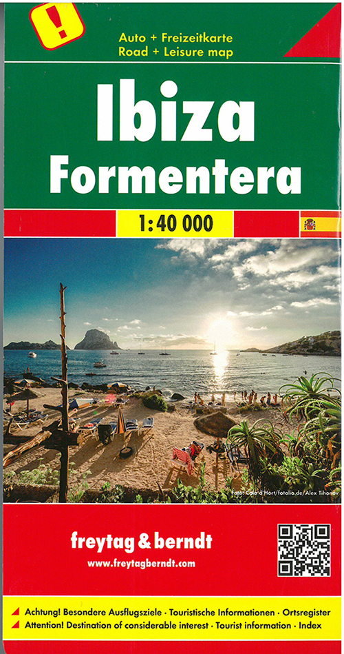 Ibiza - Formentera, Freytag & Berndt Road & Leisure Map