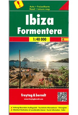 Ibiza - Formentera, Freytag & Berndt Road & Leisure Map