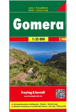 Gomera, La Gomera, Freytag & Berndt Road & Leisure Map