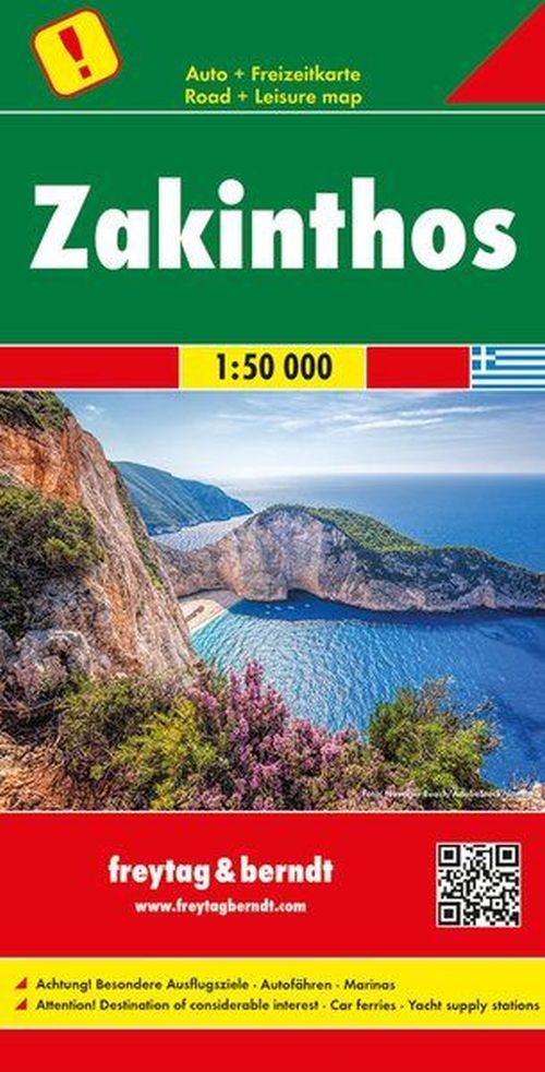 Zakinthos, Freytag & Berndt Autokarte 1:50 000