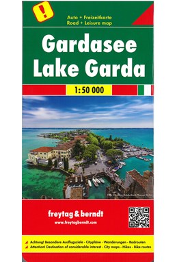 Lake Garda - Lago di Garda - Gardasee, Freytag & Berndt Road + Leisure Map