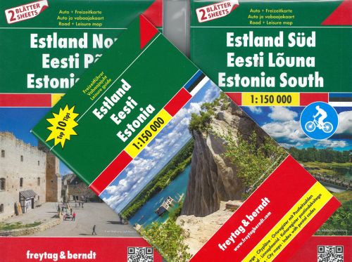 Estland - Estonia Road & Cycle Route Set