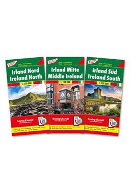 Ireland Road + Leisure Map Set 1-3