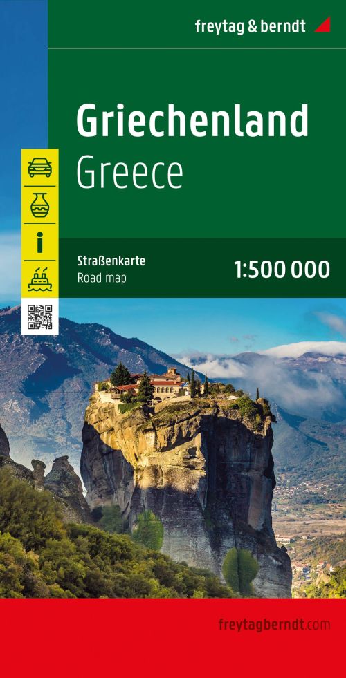 Greece, Freytag & Berndt Road Map