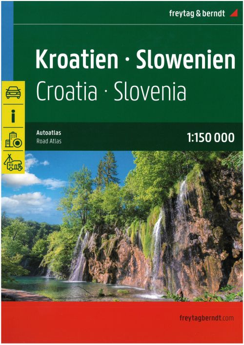 Kroatien - Slowenien, Croatia - Slovenia Road Atlas