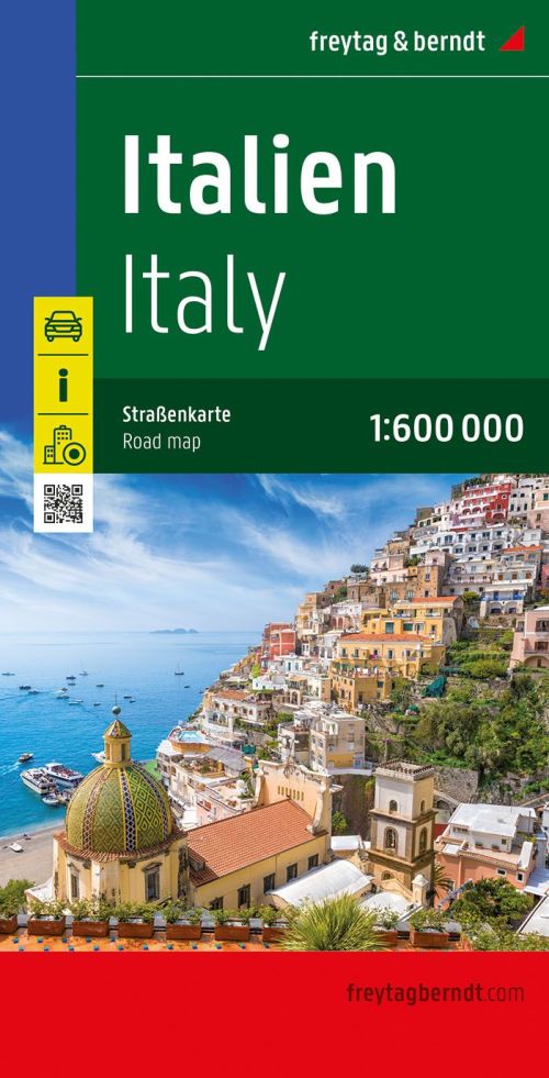 Italy, Freytag & Berndt Road Map