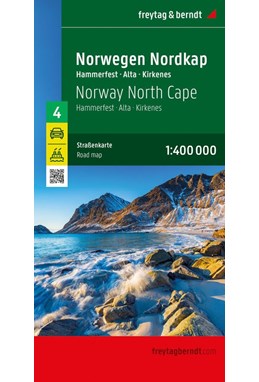 Freytag & Berndt Norwegen blad 4: Nordkap - Hammerfest - Alta - Kirkenes