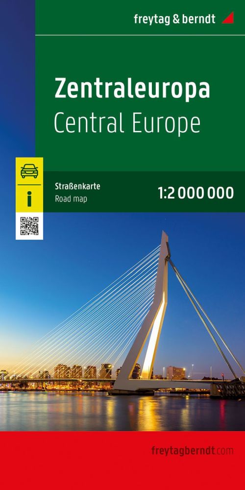 Central Europe, Freytag & Berndt Road Map