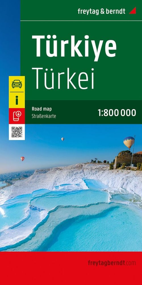 Türkei - Turkey,  Freytag & Berndt Road Map 1:800.000